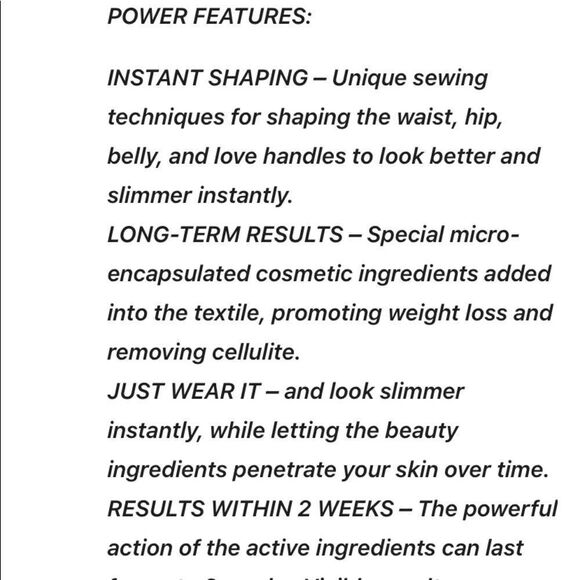 Lilia Compression Weight Loss Slimming High Waist 7/8 Leggings Black - Picture 13 of 16